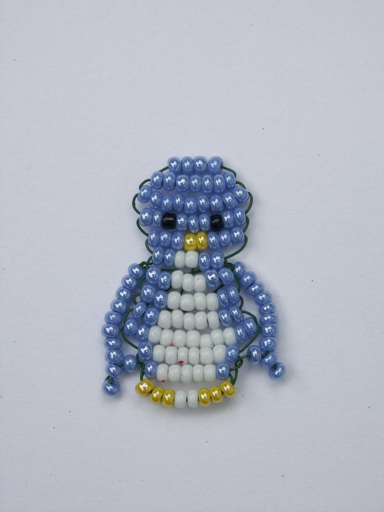 pingouin en perles