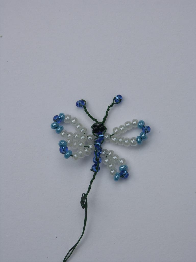 papillon en perles